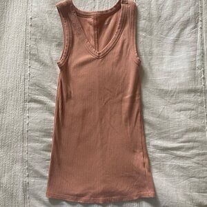 Ribbed V-Neck Tank Top (XS) - Maurices - Effortless Cool!